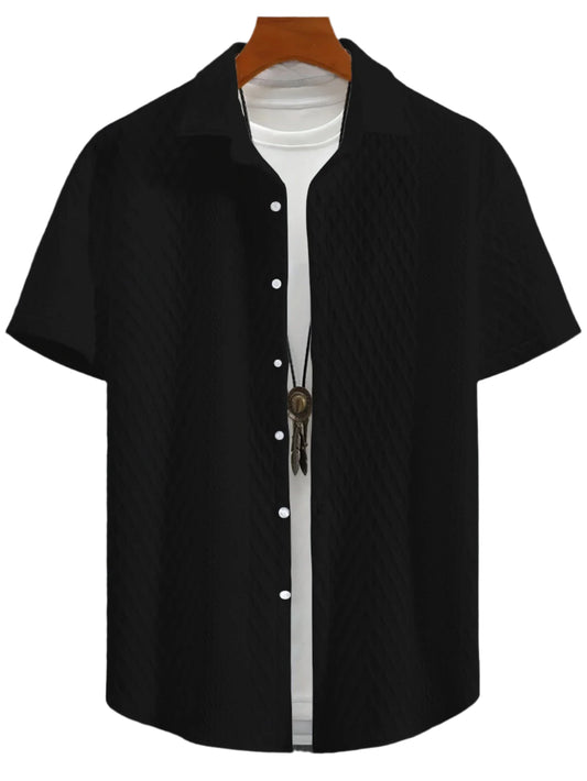 Jacquard Button Down