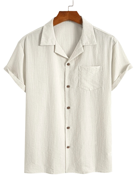 Button Down Linen Set