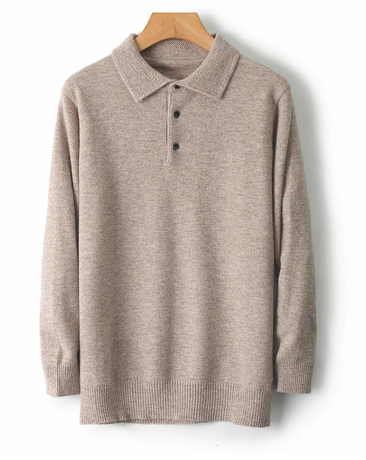 Wool Lapel Long Sleeve