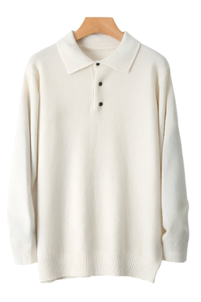 Wool Lapel Long Sleeve
